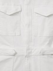 Good American White Denim Mini Dress - Image 5 of 5