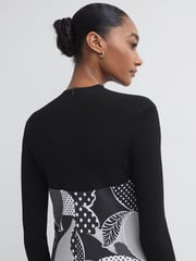Florere Hybrid Knit Midi Dress - Image 4 of 6