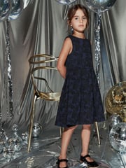 Navy Blue/ Black Floral (3-16yrs) - Image 2 of 8