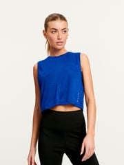 Cobalt Blue Active Lightweight Tank - Image 1 of 7