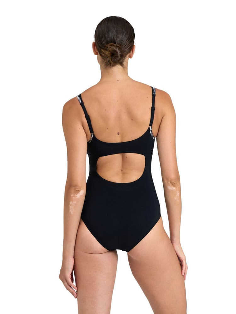 Arena Bodylift Damen Francy Badeanzug mit Rückenträger, B-Körbchen, Schwarz - Bild 2 von 7