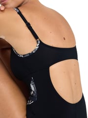 Arena Bodylift Damen Francy Badeanzug mit Rückenträger, B-Körbchen, Schwarz - Bild 3 von 7