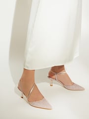 Dune London Natural Citrus Asymmetric Courts - Image 1 of 6