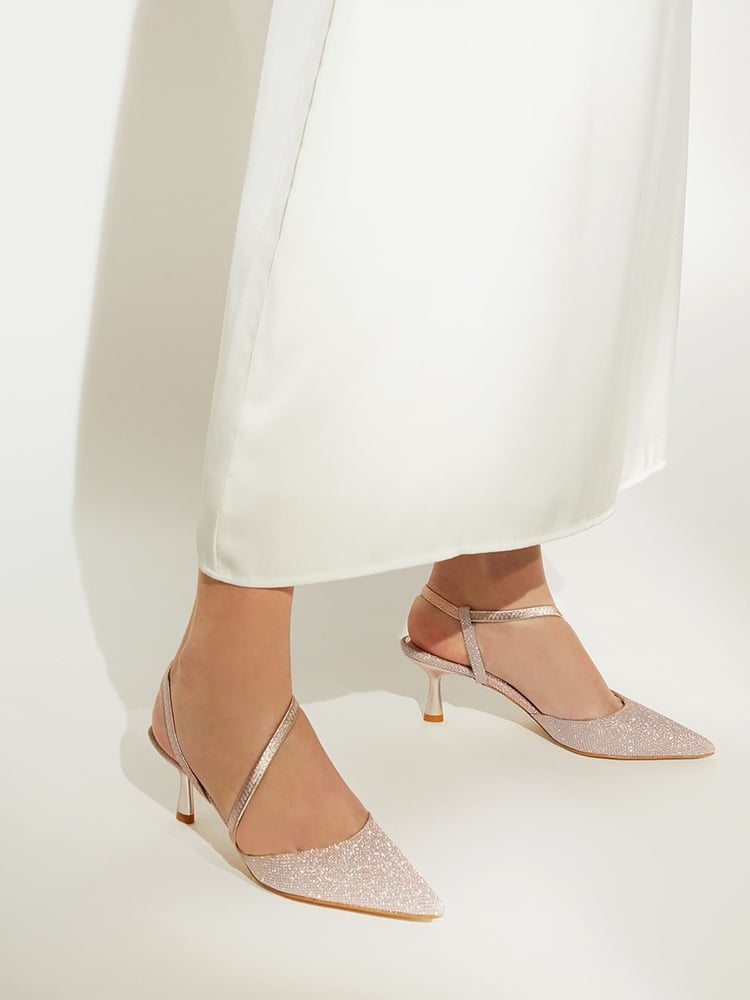 Dune London Natural Citrus Asymmetric Courts - Image 1 of 6