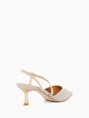 Dune London Natural Citrus Asymmetric Courts - Image 5 of 6
