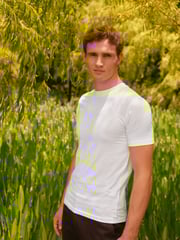 Weiß - Basic-T-Shirt in Muscle-Fit - Bild 1 von 7