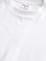 Weiß - Basic-T-Shirt in Muscle-Fit - Bild 6 von 7