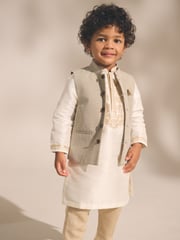 Ivory EID Kurta (3mths-16yrs) - Image 5 of 15