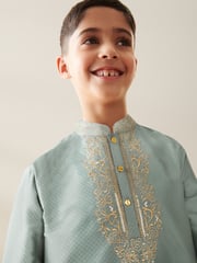 Turqouise Blue EID Kurta (3mths-16yrs) - Image 5 of 8