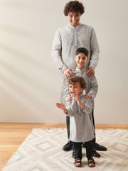 Grey Kurta (3mths-16yrs) - Image 2 of 9