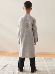 Grey Kurta (3mths-16yrs) - Image 4 of 9