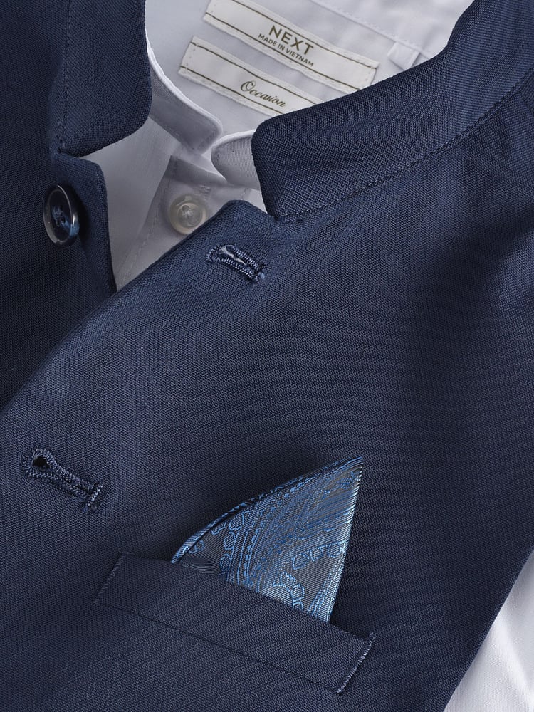 Navy Blue Eid Waistcoat (3mths-16yrs) - Image 4 of 4