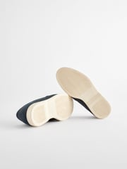 Navy Leather Penny Loafers - Image 4 of 6