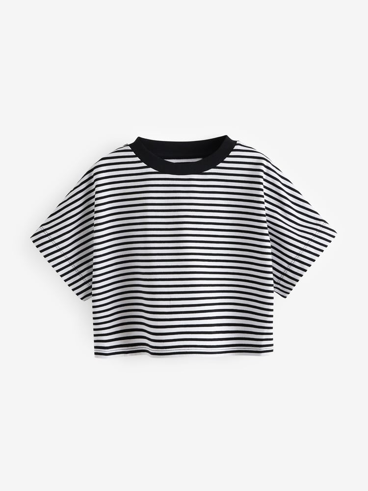 Monochrome Boxy T-Shirts 3 Pack (3-16yrs) - Image 2 of 6