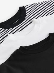 Monochrome Boxy T-Shirts 3 Pack (3-16yrs) - Image 6 of 6