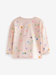 Multi Long Sleeve Cotton T-Shirts 4 Pack (3mths-7yrs) - Image 3 of 7