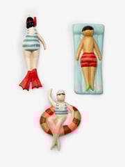 Multi Swimming Friends Ornaments Set Of 3 - Image 4 of 4