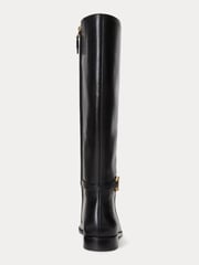 Lauren Ralph Lauren Bridgette Burnished Leather Tall Boots - Image 3 of 4