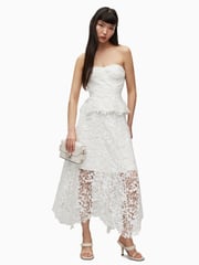 AllSaints White Broderie Sienna Top - Image 4 of 6