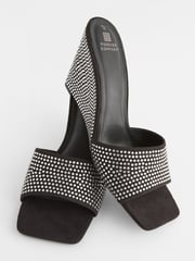 Black Forever Comfort® Bling Wedges - Image 3 of 6