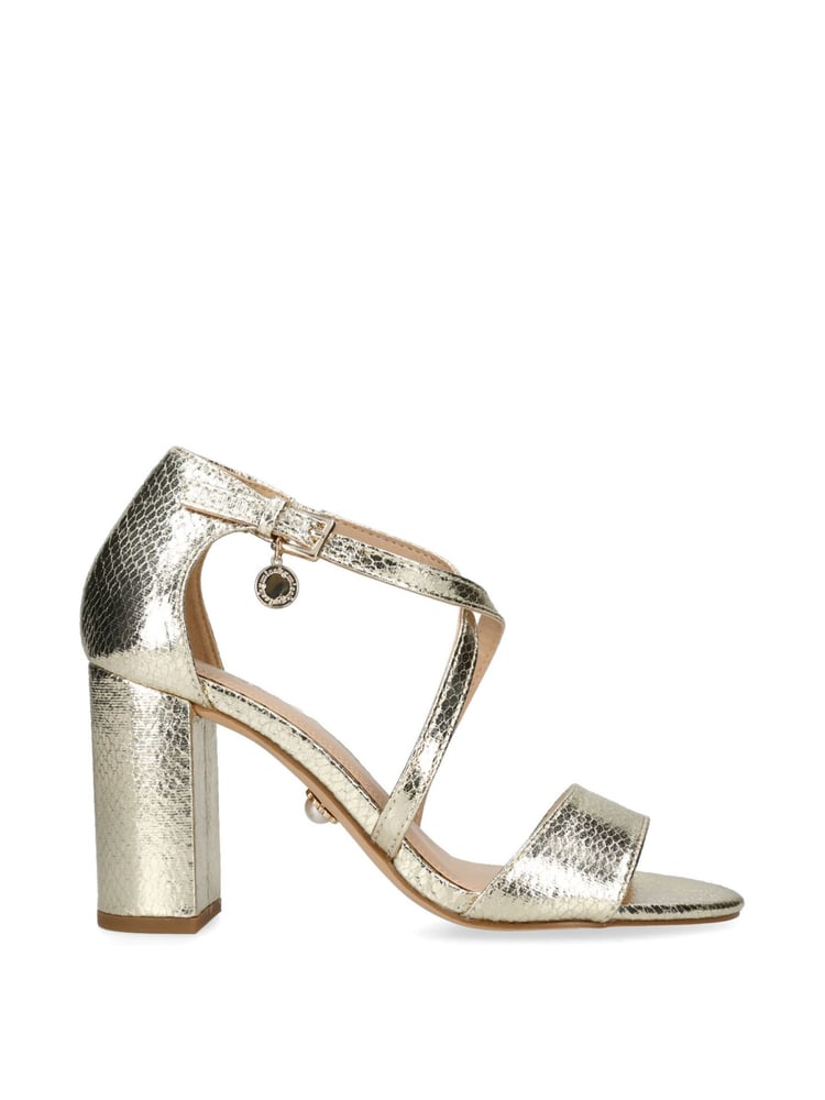 MISS KG Gold PHOENIX Sandals - Image 2 of 5 MISS KG Gold PHOENIX Sandals - Image 2 of 5