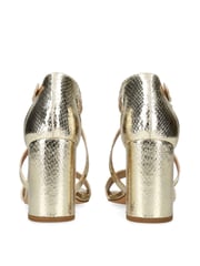 MISS KG Gold PHOENIX Sandals - Image 4 of 5