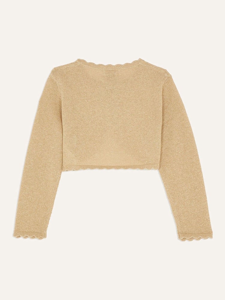 Monsoon Gold Baby Niamh Cardigan - Image 2 of 3