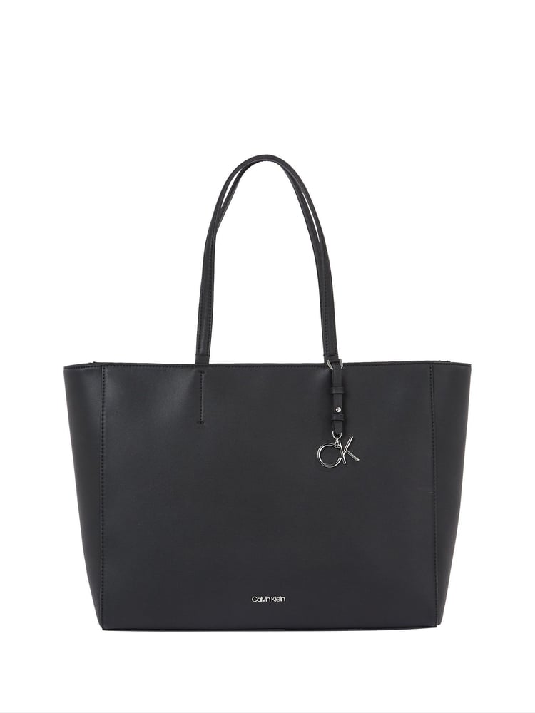 Calvin Klein Black Medium Shopper Bag - Image 1 of 4 Calvin Klein Black Medium Shopper Bag - Image 1 of 4