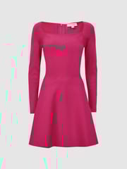 Florere Knitted Skater Mini Dress - Image 2 of 5
