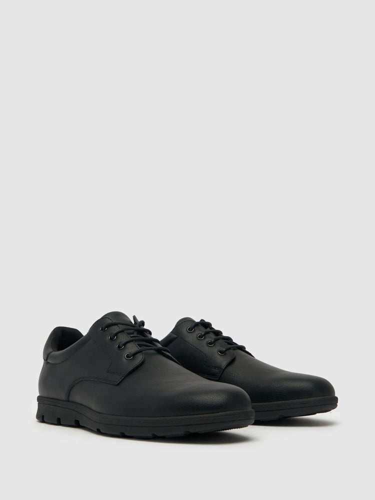 Schuh Black Rami Derby Shoes - Image 2 of 4