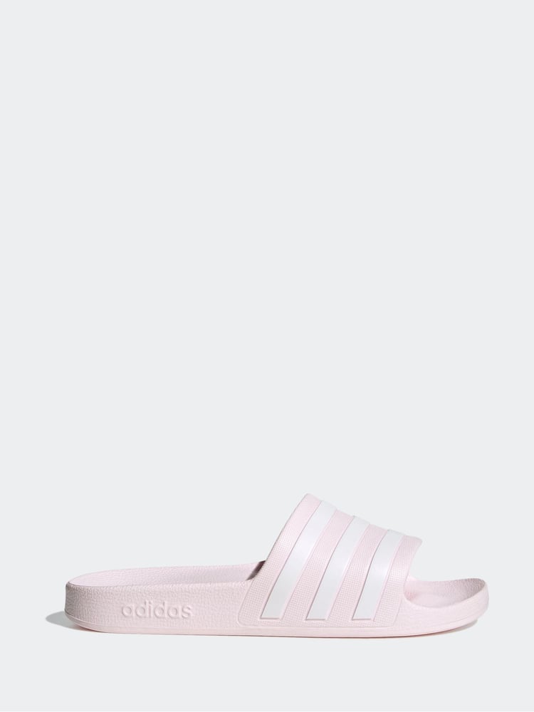 Pink & Weiß - adidas Adilette Aqua Pantoletten - Bild 1 von 7