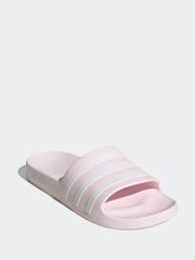 Pink & Weiß - adidas Adilette Aqua Pantoletten - Bild 2 von 7