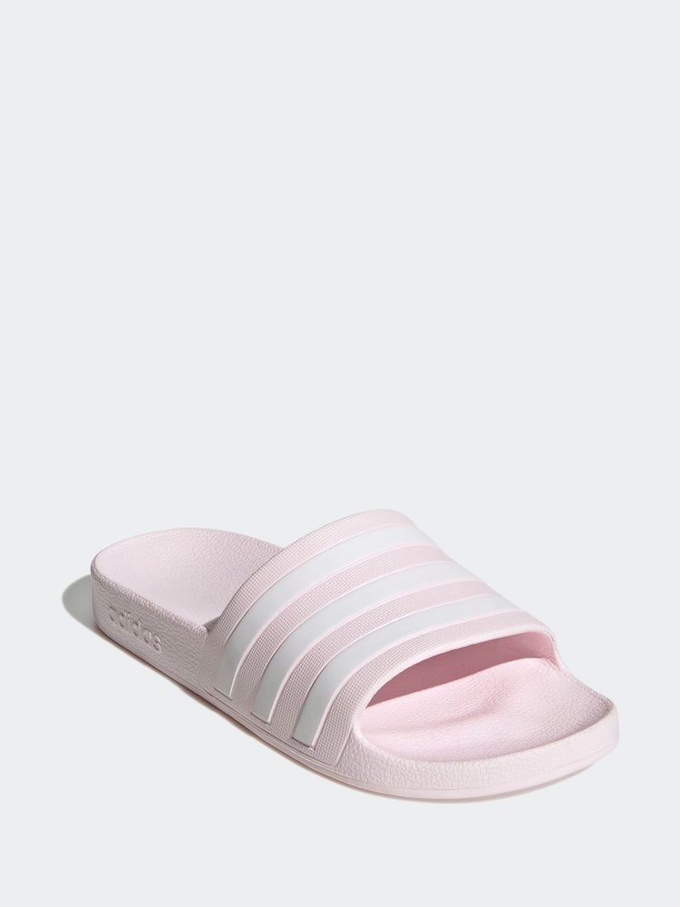 Pink & Weiß - adidas Adilette Aqua Pantoletten - Bild 2 von 7