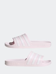 Pink & Weiß - adidas Adilette Aqua Pantoletten - Bild 4 von 7