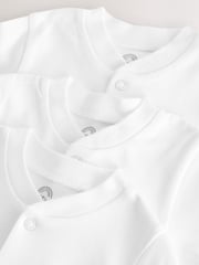 White Hip Dysplasia 100% Cotton Baby Sleepsuits 3 Pack (0-3yrs) - Image 4 of 4