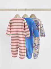 Red Character Baby 100% Cotton Sleepsuits 3 Pack (0mths-2yrs) - Image 5 of 10