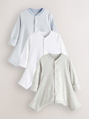 Blue Baby Hip Dysplasia Sleepsuits 3 Pack (0-3yrs) - Image 1 of 6