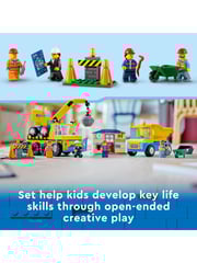 LEGO City Construction Trucks & Wrecking Ball Crane Toys 60391 - Image 7 of 8