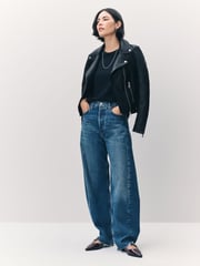VERO MODA Black Faux Leather Jacket - Image 4 of 7