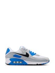 Weiß/Blau - Nike Air Max 90 Sneaker - Bild 4 von 15