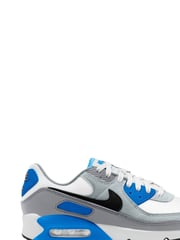 Weiß/Blau - Nike Air Max 90 Sneaker - Bild 5 von 15