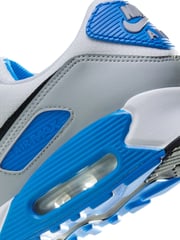 Weiß/Blau - Nike Air Max 90 Sneaker - Bild 7 von 15