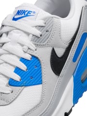 Weiß/Blau - Nike Air Max 90 Sneaker - Bild 8 von 15