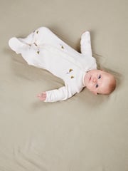 JoJo Maman Bébé Yellow Bee 2-Pack Sleepsuits - Image 3 of 8