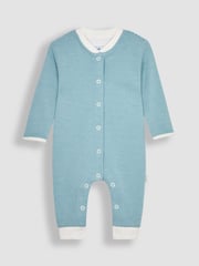 JoJo Maman Bébé Cream Dino 2-Pack Footless Sleepsuits - Image 3 of 4