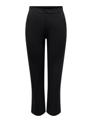 JDY Black Straight Leg Smart 100% Cotton Trousers - Image 7 of 7