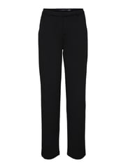 VERO MODA Black Tailored Stretch Straight Leg 100% Cotton Trousers - Image 3 of 4