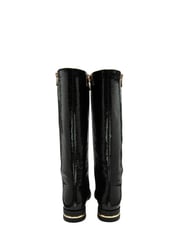 Lotus Black Knee High Boots - Image 3 of 4