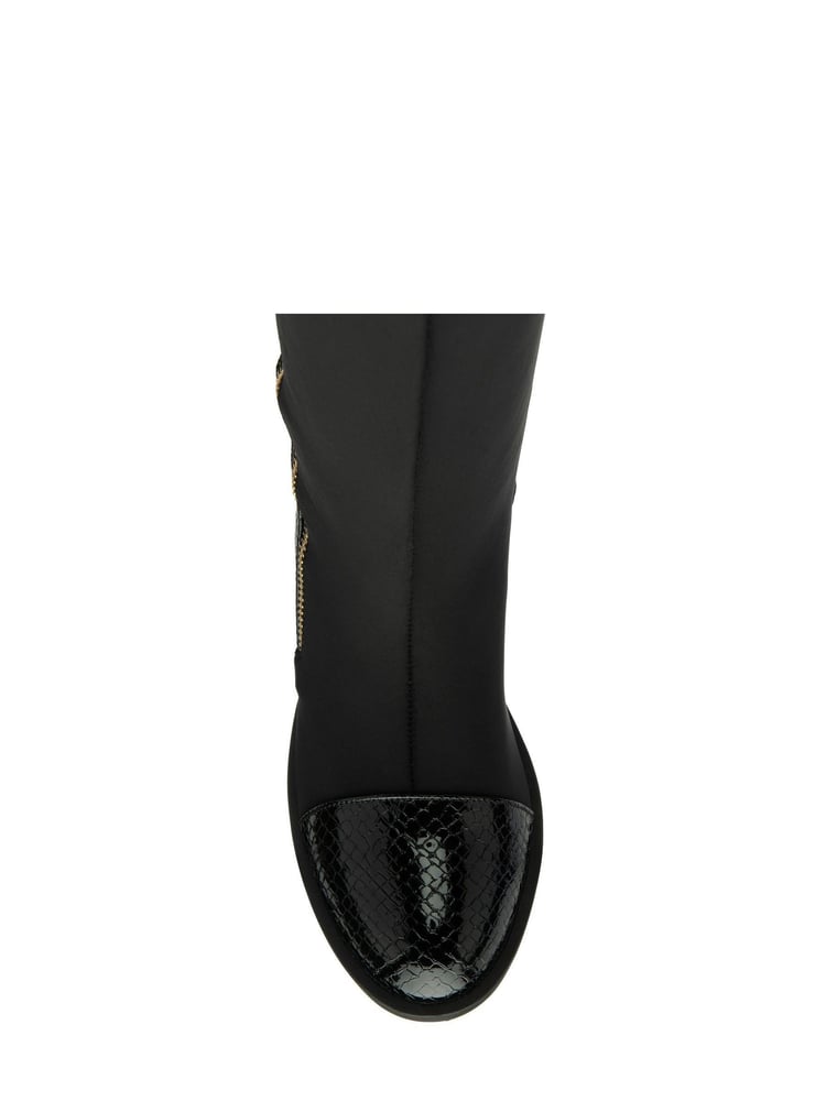 Lotus Black Knee High Boots - Image 4 of 4