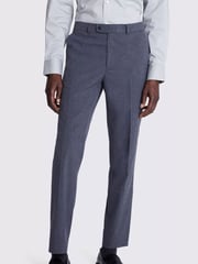 MOSS Grey Tailored Fit Trousers - Image 1 of 3